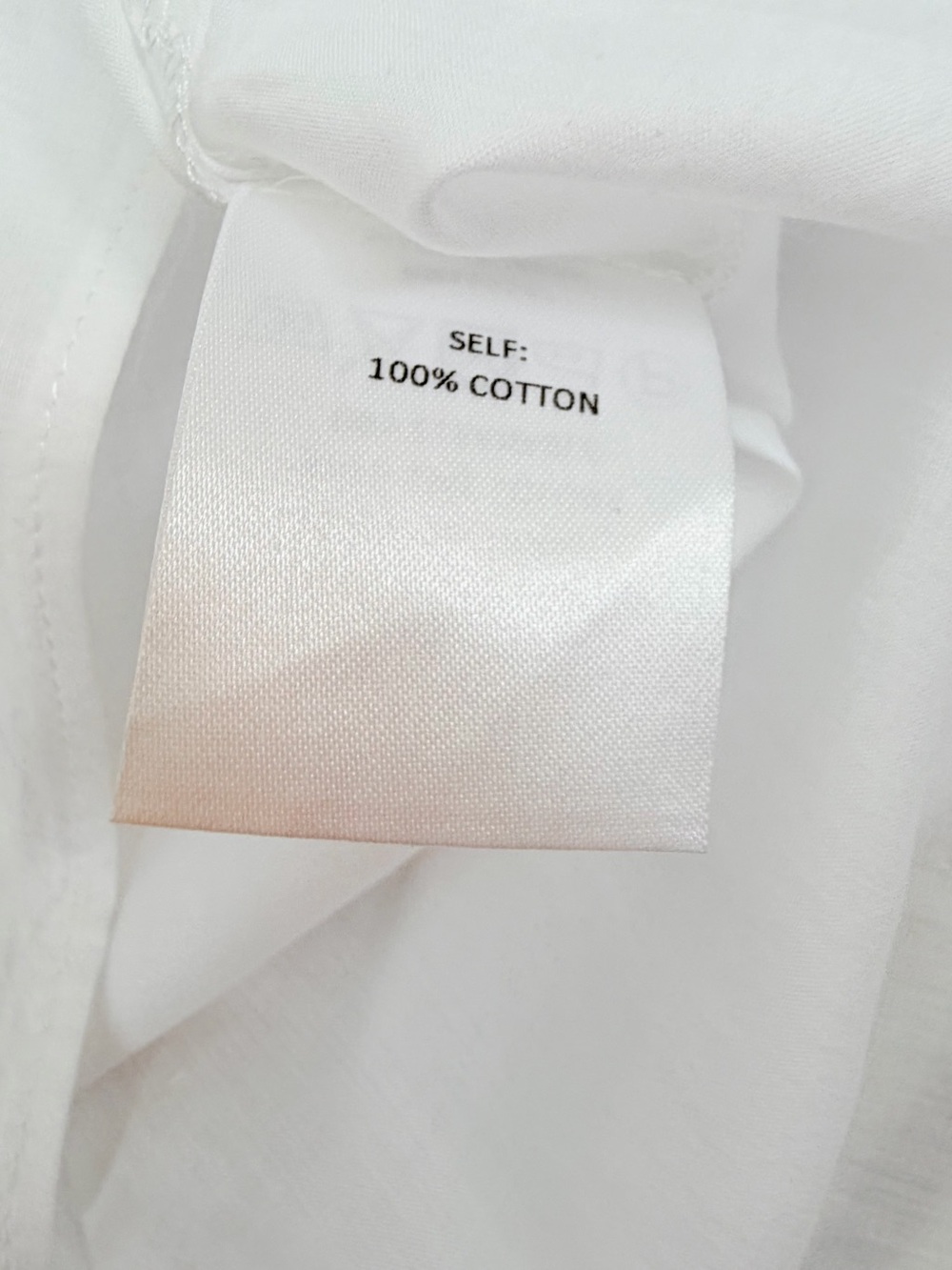 Elaine Kim Size Small White Cotton Zipper Front Blouse - Picture 11 of 12